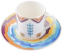 Ruanda Tabaklı Kahve Fincanı 90 cc, Tekli