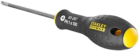 - tornavida Phillips PH1 100 mm Schwertlaenge krom-vanadyum ergonomik yumuşak saplı el, 0-65-207