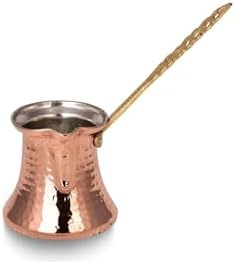 Kt HOME Bakır Cezve Kahve Cezve Ince 1 Kişilik Fincan Makine Dövme Bakır Kahve Cezvesi Türk Kahve Cezvesi