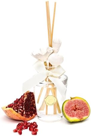 130 ml Seramik Taş Bambu Çubuklu İncir-Nar Oda Kokusu