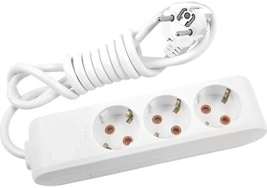 3 lü uzatma kablosu 2,3 veya 5 metre (5 metre)