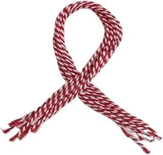 Benim Marifetlerim - Kırmızı Beyaz Marteniçka Bilekliği 30 cm 10 Adet