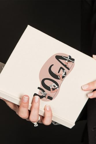 Yoga Eğitmenine Hediye 100 Yaprak (200 Sayfa) Çizgisiz Kanvas Defter - Not Defteri