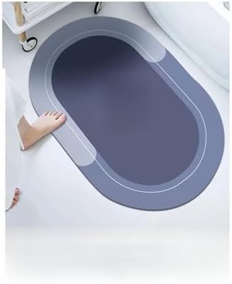 Özel Sihirli Su Emici Banyo Paspası Kaymaz Tabanlı Abdest Paspası 3,5 Mm 40X60