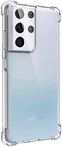 Galaxy S22 Ultra için Kılıf Absorbing Şeffaf [Galaxy S22 Ultra ile Uyumlu Kılıf - Şeffaf]