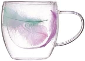 Double Feather Çift Cidarlı Kupa 250 ml