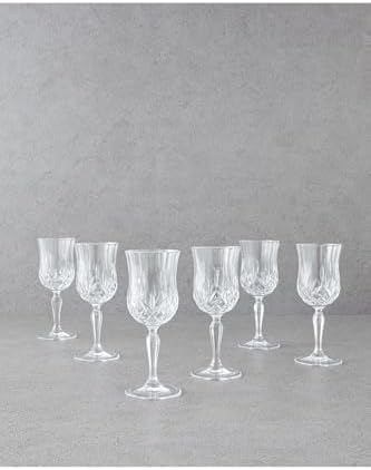 Leonora Kristalin 6'Lı Kadeh 230 Ml Şeffaf