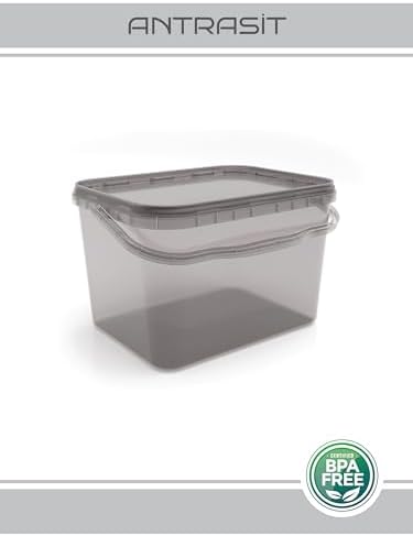 15 Litre 4'lü Oyuncak Düzenleme Kutusu - Renkli Çok Amaçlı İstiflenebilir Organizer