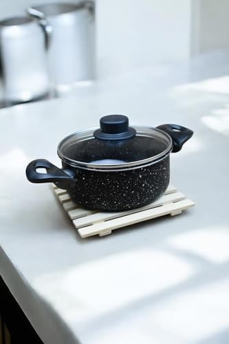 3 Boy Granit Tencere Takımı/Sos, Yemek Isıtma Tencere Seti