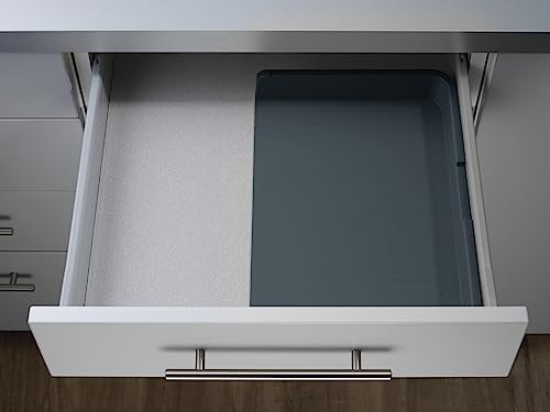 85042 DrawerStore Genişleyen Çatal Bıçak Düzenleyici, Koyu Gri