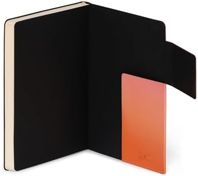 - Beyaz sayfalı not defteri, M beden, fildişi renkli kağıttan, 90 g/m², 192 sayfa, yumuşak kapak, lastik bant, boyut 13 x 21 cm, Hour