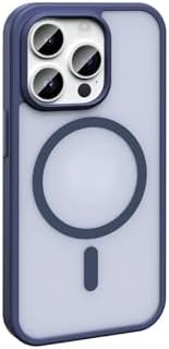 – 14 Pro Max MagSafe Kılıf ile Maksimum Güç | Sio Serisi Şeffaf Mat Arka Kapak | Kamera Korumalı Şok Emici Yapı | Siyah TPU & Silikon Malzeme | Kablosuz Şarjla Uyumlu - Gri