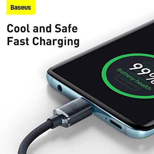 Crystal 100W 200 cm Type-C Şarj Kablosu