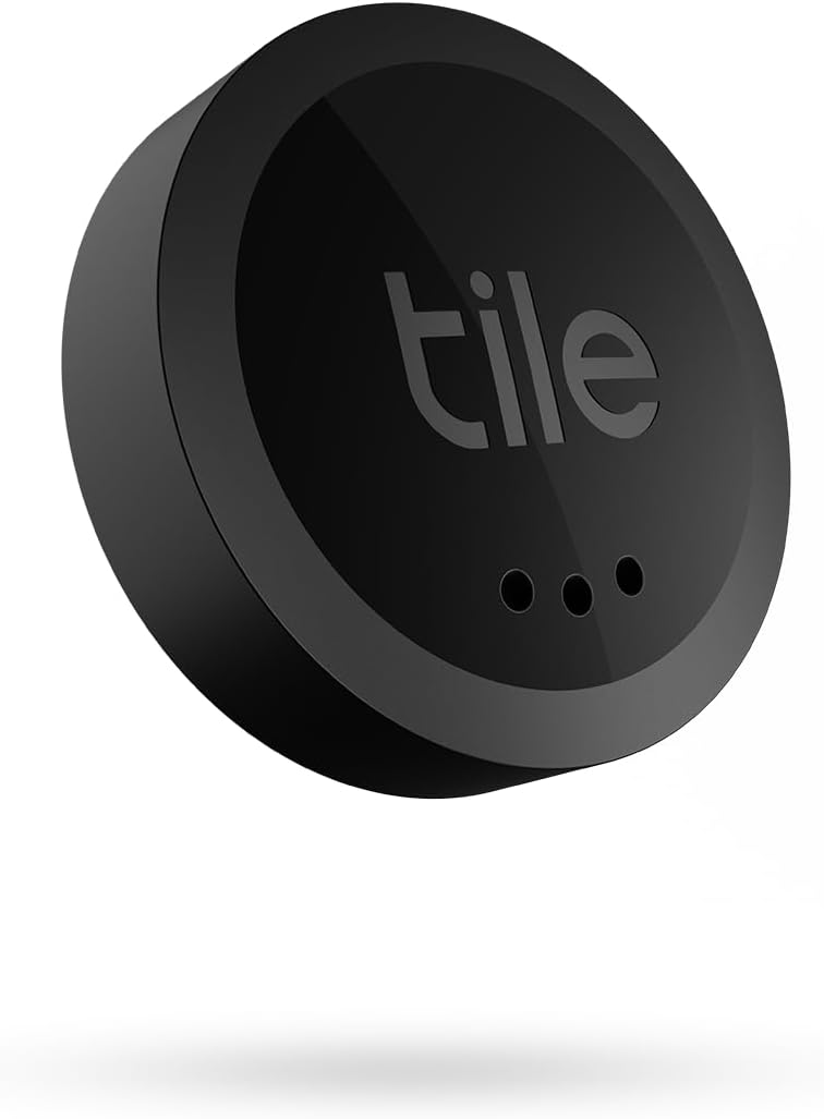 Smart Tag, Siyah, Bluetooth Takip Cihazı - Evcil Hayvanlar, Elektronik Cihazlar için Eşya Bulucu, 76 Metre Mesafeye Kadar, Suya Dayanıklı, iOS ve Uyumlu