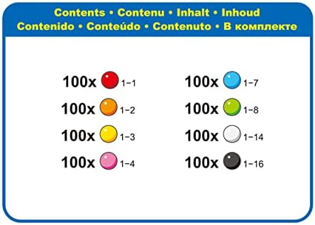 Aquabeads 31517 Boncuk, Çok Renkli, 18 cm