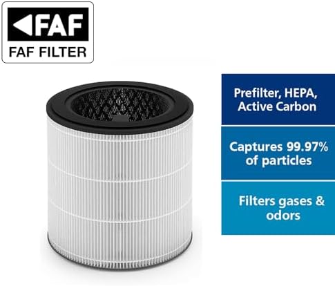 Faf Cam Pure Filtre, 800i Serisinden AC0850, AC817, AC819, AC820, AC830, Filtresi ile Uyumlu, FY0293/30 HEPA ile Uyumlu Filtre