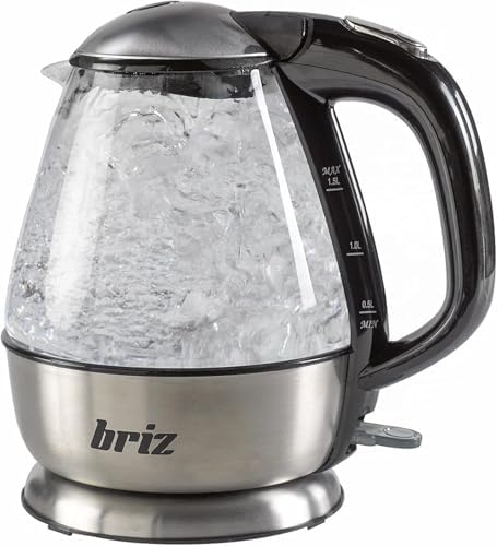 Briz BR711 Inox Su Isıtıcı Cam Kettle