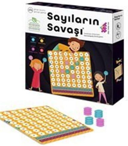 Zet Zeka Sayıların Savaşı ve Akıl Oyunu 7+ Yaş 2 Oyuncu