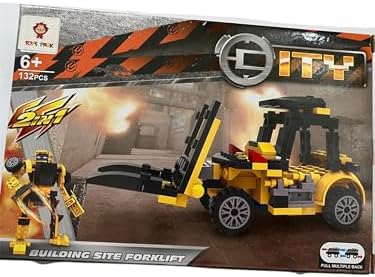 Yapım Oyuncak Seti 130 Parça Robotlu