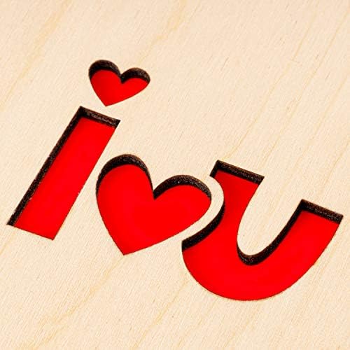 I You Minimal Tasarımlı Ahşap Kapaklı Defter