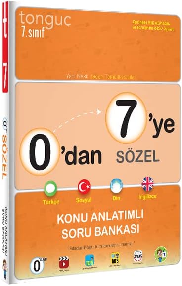 0'Dan 7'Ye Sözel Konu Anlatımlı Soru