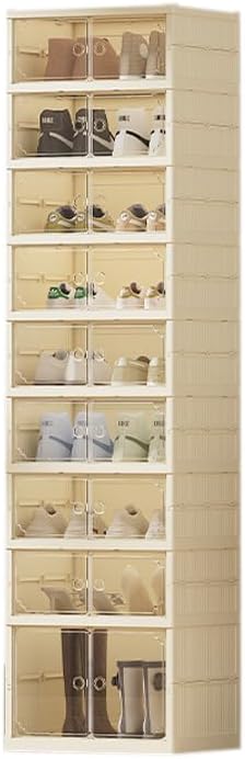 9 Raflı Çok Amaçlı, Geniş, Katlanabilir Dolap, ve Raf