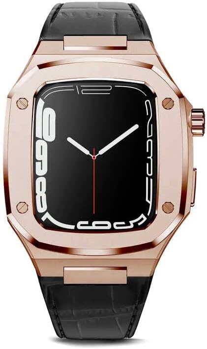 ​​​ İle Uyumlu 44mm KRD-67 Kordon Siyah-Rose