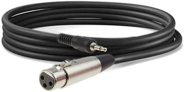 -3EX Mikrofon Kablosu XLR + 3.5 mm (BM800 Kablosu)