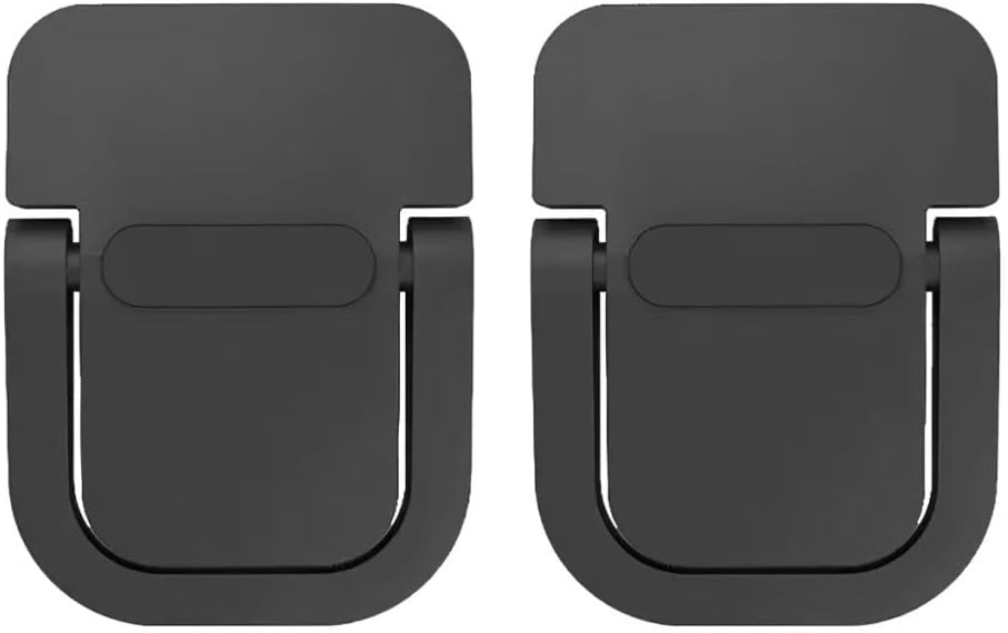 2 Adet Yapışkanlı Katlanılabilir Laptop Standı Portatif Bilgisayar Laptop Stand Ayagi Siyah