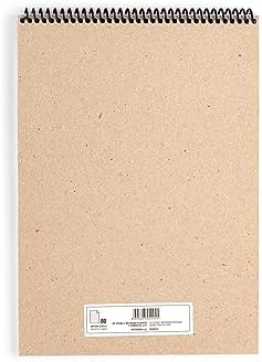 A4 Pet Spiralli Bloknot 80 Yaprak 2'li Paket, Çizgili