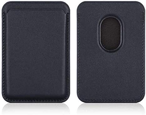 12 Mini Cardsafe Kartlık, Deri, Siyah