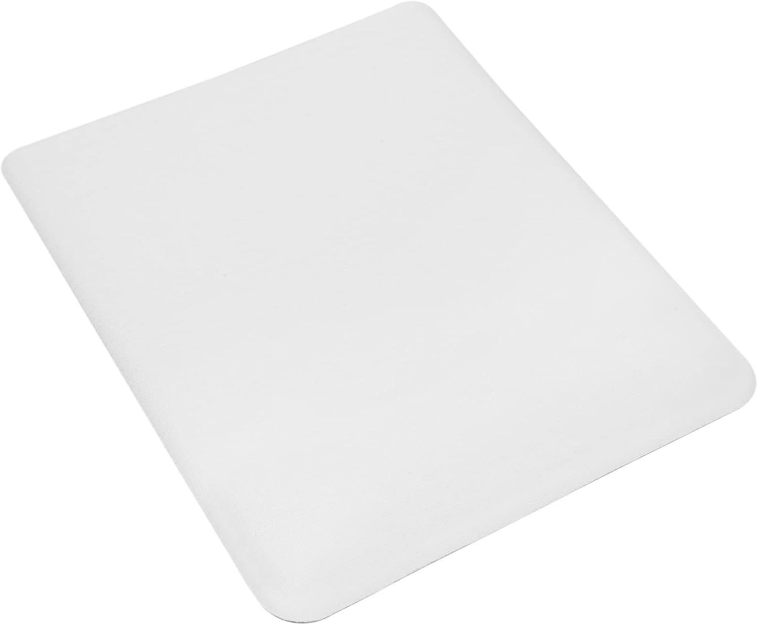 BEYAZ Dikdörtgen Bilgisiyar Notebook Bileklik Destekli Ergonomik Optik Mousepad 19x23 cm