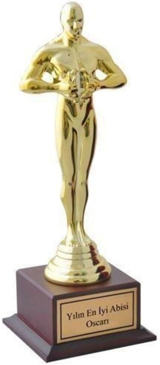 Yılın En Iyi Abisi Oscar Ödülü - Oscar Heykeli - Abiye Hediye Oskar Başarı Ödülü 8682401013647