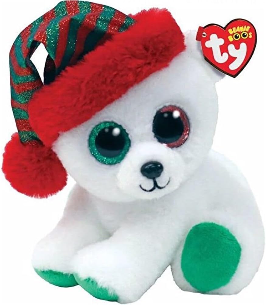Ty Beanie Boos Peluş Yılbaşı Kutup Ayısı Paxton 12 cm