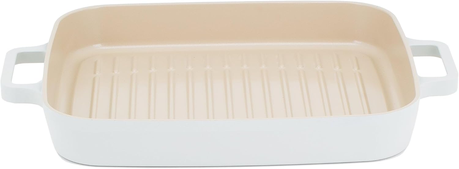 Dikdörtgen Aluminyum Grill Tava 28 Cm