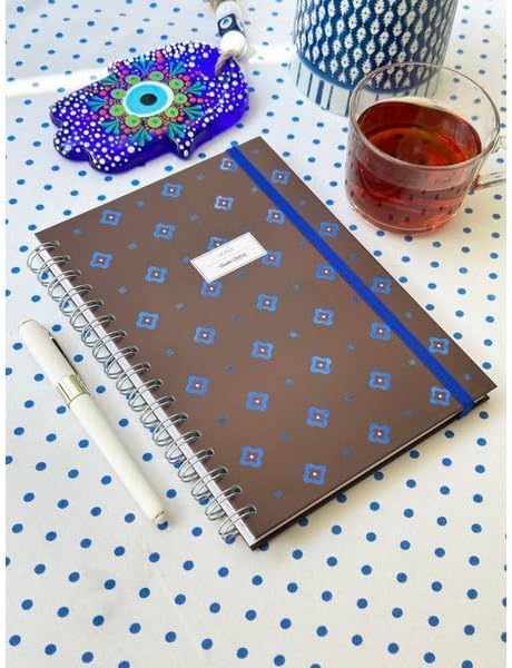 Sert Kapaki Spiralli Defter 17x24 cm 90 gr. 96 yp.Çizgili