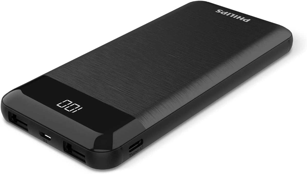 10.000 mAh Dijital Power Bank Siyah (2 Çıkış) DLP2710
