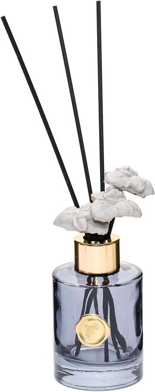 100 ml Siyah Cam Şişe Boyunlu Vanilya Oda Kokusu