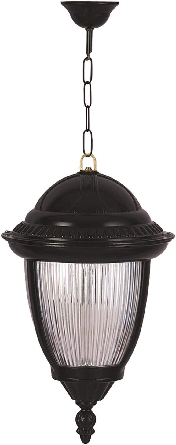 68053 Bahçe Fener Sarkıt, 60 w, Siyah
