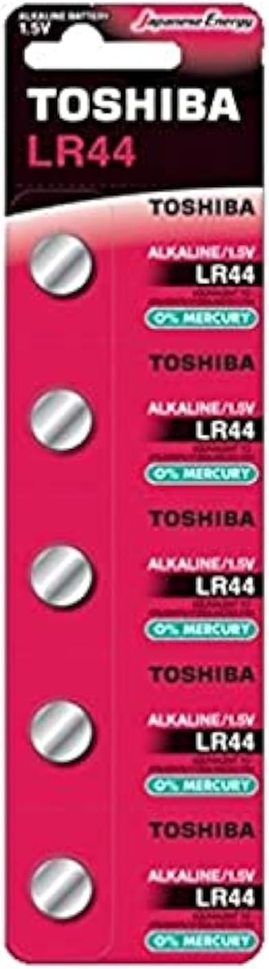 LR44 AG13 1.5V Alkalin 5 piller (% 0 Cıva)