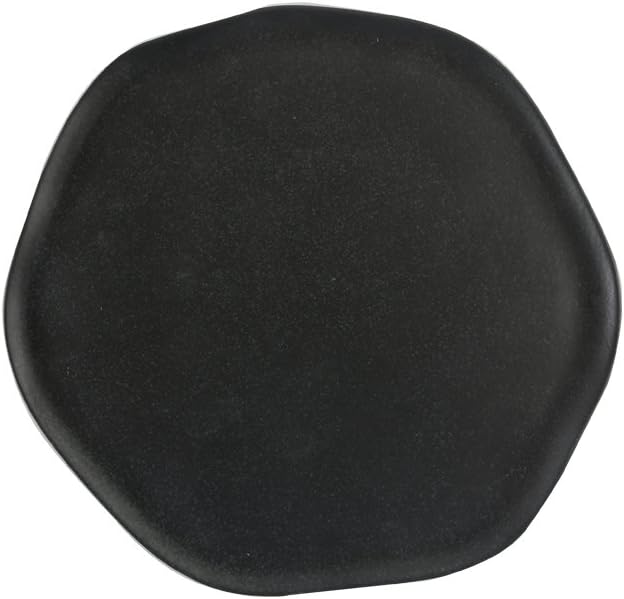 04ALM003269 Pure Season Siyah Düz Tabak 27cm