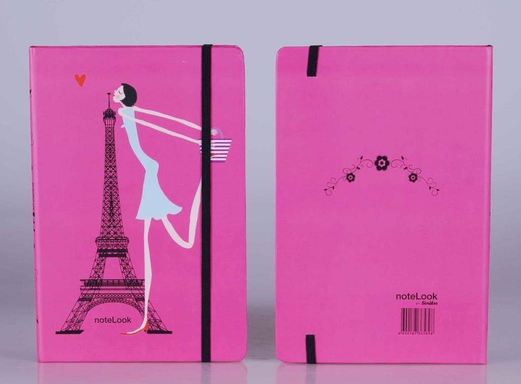 Notelook Paris Çizgili Defter A5