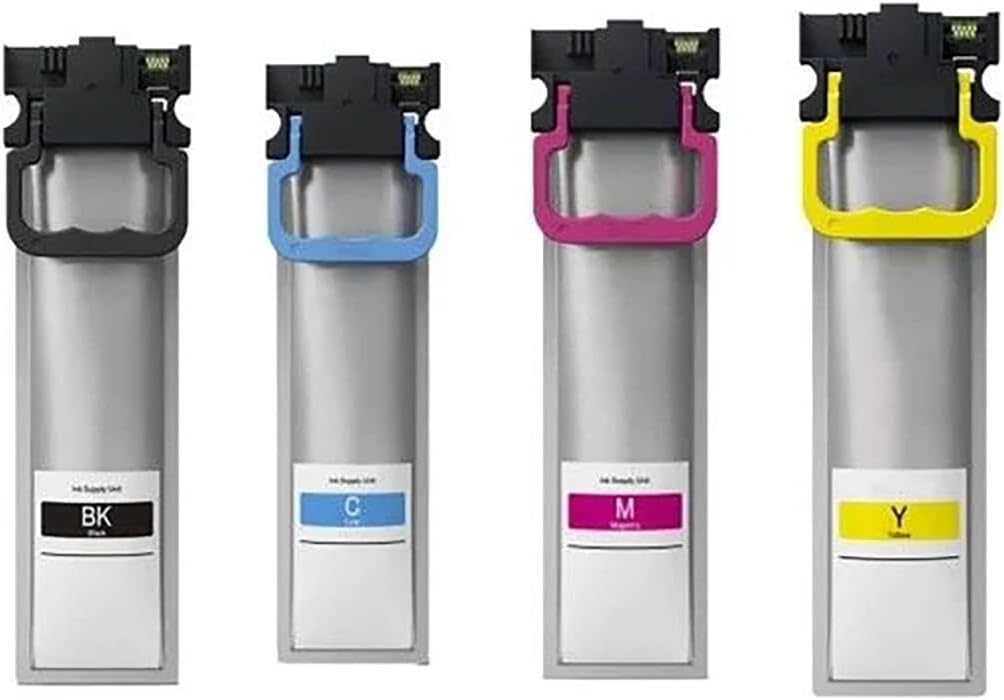 Bitmeyen Kartuş Epson Uyumlu Muadil lar, Epson T9451Xl - T9452Xl - T9453Xl T9454Xl Takım - Workforce Pro Wf-C5210Dw - C5290Dw - C5710Dwf -C5790Dwf - C5215Dw  Muadil