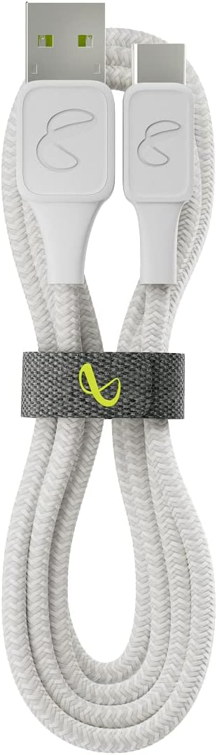 by - InstantConnect Kablo USB-A USB-C,Beyaz,1.5m