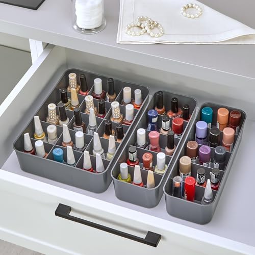 3'lü Düzenleyici, mutfak, banyo, ofis, yatak odası, makyaj masası organizer set