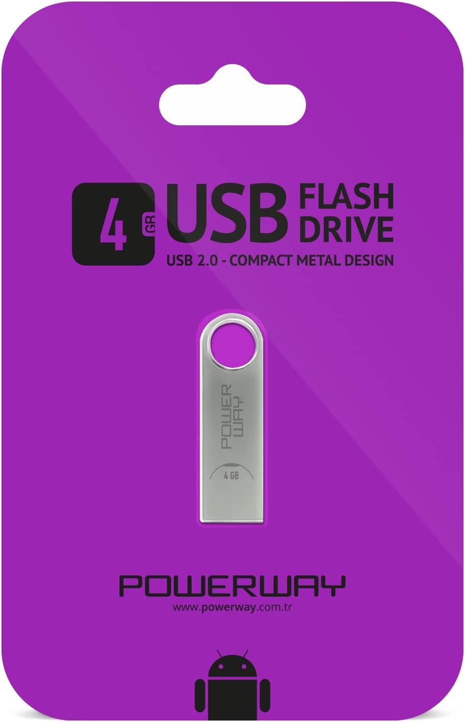 4 Gb Metal Usb Bellek