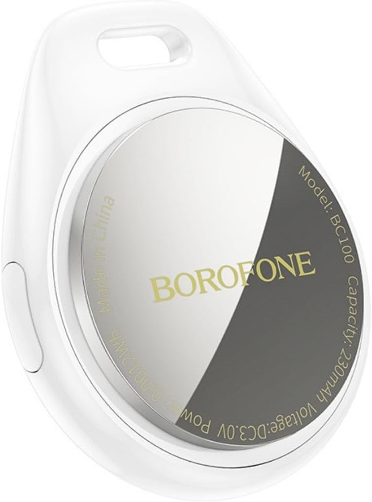 Tag Akıllı Takip Cihazı, Find My İle Uyumlu, Anahtar, Çanta, Evcil Hayvan, Değerli Eşya İçin Kayıp Önleyici, Uzun Ömürlü Pil, İphone 6S ve Sonrası İle Uyumlu,BC100 Beyaz (1)