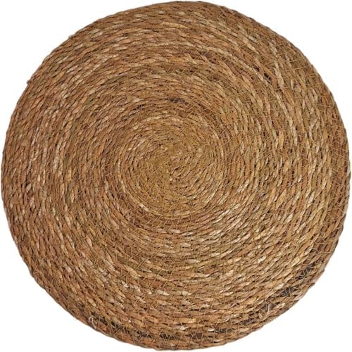 6 Adet Hasır Supla Seti, Amerikan Servis, Sofra Dekorasyonu ve Sunum İçin Bambu Hasır, Şık ve Çevre Dostu Masa Aksesuarı 30 Cm