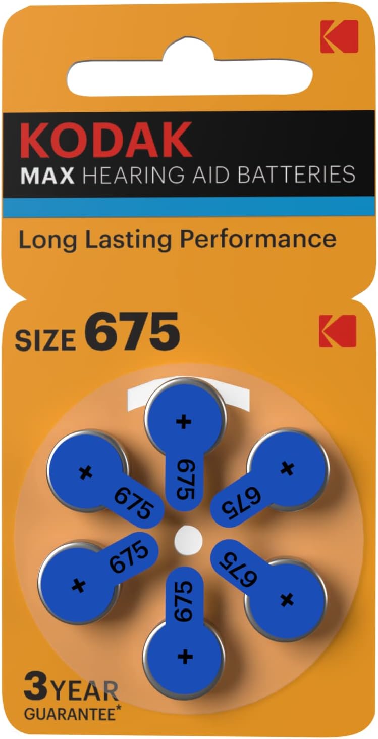 6 Adet P10 işitme Cihazı Pili