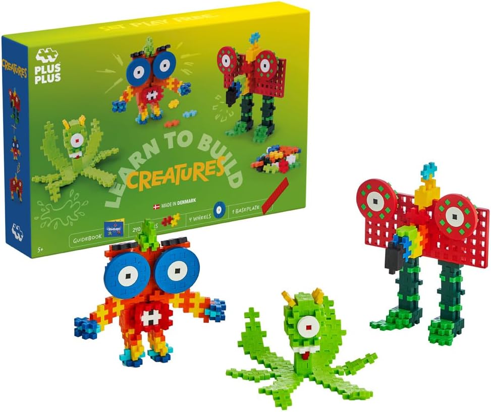 PLUS PLUS PP3907 İnşaat Oyunu, Çok Renkli, Mini